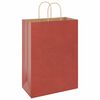 vidaXL Sacchetti di Carta 250 pz con Manici Rossi 32x17x44 cm