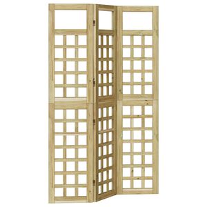 vidaXL Schermo per Privacy Marrone miele 121 x 180 cm