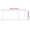 vidaXL Paravento Verticale Antracite 140x600 cm Tessuto Oxford