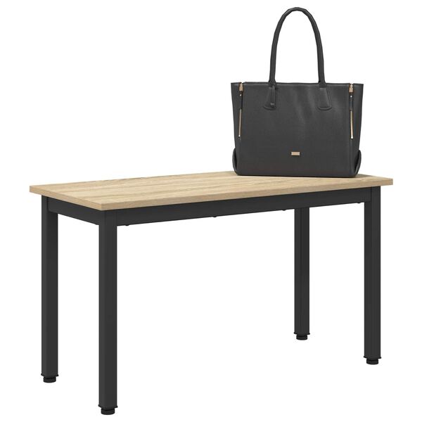 vidaXL panchina Sonoma 80 x 35 x 45 cm Legno multistrato