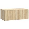 vidaXL Mobile Porta TV da Muro 78,5 x 41 x 30 cm Rovere Sonoma