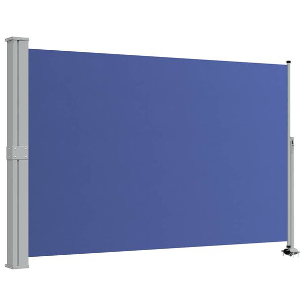 vidaXL Tenda Laterale Retrattile per Patio 160x300 cm Blu