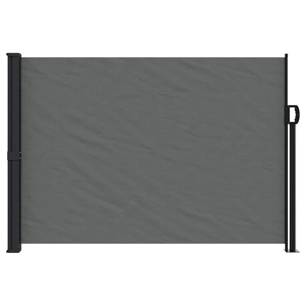 vidaXL Tenda da sole laterale retrattile antracite 140x500 cm