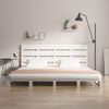 vidaXL Letto senza Materasso Bianco 140x190 cm Legno Massello di Pino