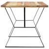 vidaXL Tavolo da Pranzo 140x80x76 cm in Legno Massello di Recupero