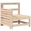 vidaXL Set Divani da Giardino 10 pz in Legno Massello di Pino