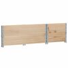 vidaXL Paretali per Pallet 2 pz 100x50 cm in Legno Massello di Pino