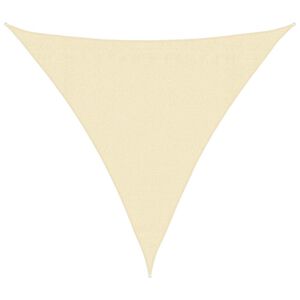 vidaXL Vela Parasole 160 g/m&sup2; Crema 3x3x3 m in HDPE