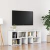 vidaXL Mobile TV Bianco 104x30x52 cm inLegno Multistrato