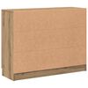 vidaXL Credenza Rovere Artigianale 90,5x30x70 cm in Legno Multistrato