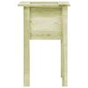 vidaXL Fioriera Rialzata Giardino Piedini 50x50x80cm Legno Impregnato