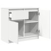 vidaXL Credenza con Cassetto Bianco 71x35x65 cm in Legno Multistrato