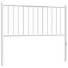 vidaXL Testiera di Ricambio in Metallo Bianco 100 cm