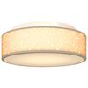 vidaXL Lampada da soffitto Talpa 38 x 38 x 13,5 cm Tessuto