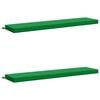 vidaXL Cuscini per Panchina SOEST 2 pz 100% Poliestere Verde