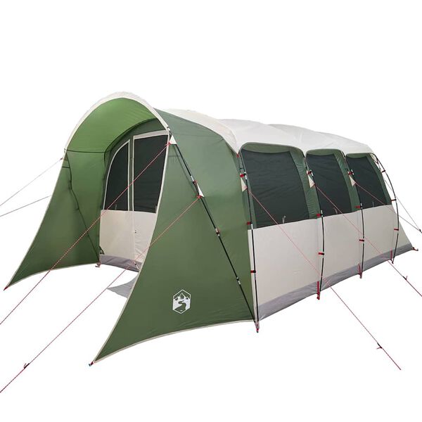 vidaXL Tende con tetto Verde 576 x 325 x 213 cm Poliestere