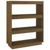 vidaXL Libreria/Divisorio Ambra 80x35x103 cm in Massello di Pino