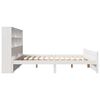 vidaXL Letto Libreria senza Materasso Bianco 140x190 cm Legno di Pino