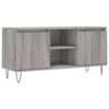 vidaXL Mobile Porta TV Grigio Sonoma 104x35x50 cm in Legno Multistrato