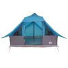 vidaXL Tenda Tipi con tetto Blu 364 x 281 x 257 cm taffet&agrave;