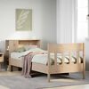vidaXL Letto Libreria senza Materasso 90x190 cm Legno Massello Pino