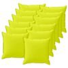 vidaXL Federa 12 pz HOUTEN Verde brillante. 40 x 40 cm Poliestere