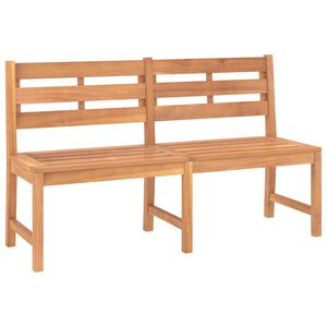 vidaXL Panca da Giardino 150 cm in Legno Massello di Teak