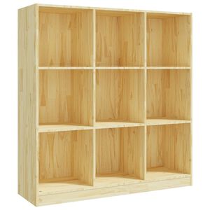vidaXL Libreria/Divisorio 104x33,5x110 cm in Legno Massello di Pino