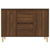 vidaXL Credenza Rovere Marrone 101x35x70 cm in Legno Ingegnerizzato