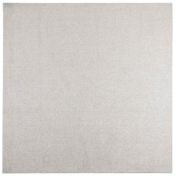 vidaXL Tappeti per area LUGO Crema e Grigio 120 x 120 cm Poliestere