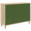 vidaXL Credenza GELEEN Sonoma 102 x 33 x 75 cm Legno ingegnerizzato