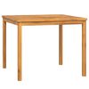 vidaXL Tavolo da Pranzo da Giardino 90x90x74 cm Legno Massello Acacia