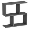 Homemania Tavolino da Salotto Ecrin 60x20x59,4 cm Antracite