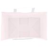 vidaXL Sacchetti di Carta 50 pz con Manici Rosa 26x17x25 cm