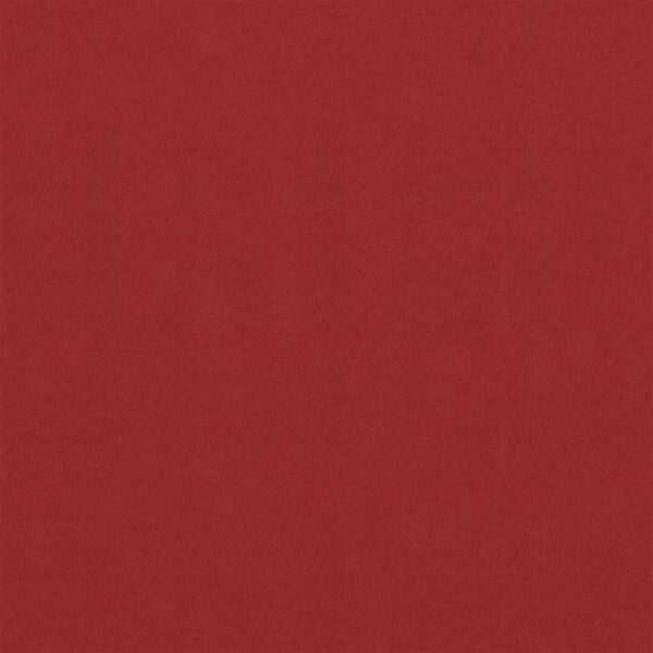 vidaXL Paravento da Balcone Rosso 90x600 cm in Tessuto Oxford