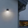 KONSTSMIDE Lampada da Parete a LED Monza 1x6 W Grigio Scuro