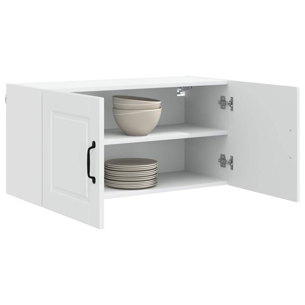 vidaXL Mobile da cucina Bianco 80 x 31 x 40 cm Legno multistrato