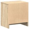 vidaXL Comodino con Cassetto Rovere Sonoma 39x28x41 cm