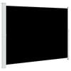 vidaXL Tenda Laterale Retrattile per Patio 220x314 cm Nera