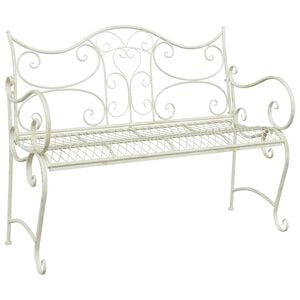 vidaXL Panchina da giardino 2-Numero di posti 114 x 56,5 x 90 cm