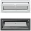 vidaXL Finestra per Soffitta RISOR 100 x 40 cm PVC e Vetro