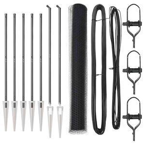 vidaXL Palo della recinzione Grigio