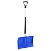vidaXL Pala da Neve Blu 145 cm in Alluminio