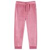 vidaXL Pantaloni Tuta da Bambina Lampone 116