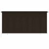 vidaXL Tenda a Rullo per Esterni 305(L)x140(A) cm Marrone HDPE