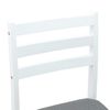 vidaXL Sedie da pranzo 2 pcs Bianco 40 x 47,5 x 99,5 cm