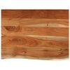 vidaXL Piano Bagno 80x60x3,8 cm Rettangolare Legno Massello di Acacia