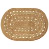 vidaXL Tappeto Marrone 100 x 152 cm Juta