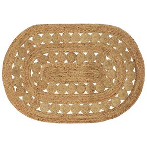 vidaXL Tappeti per area Naturale 100 x 152 cm Juta