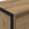 vidaXL Credenza Rovere Artigianale 43 x 36 x 75,5 cm Legno multistrato